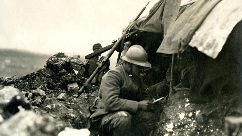 Una foto della Grande Guerra alla Fondazione Geiger