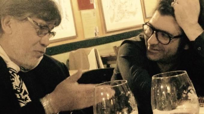 Andrea Salvadori con Luis Spulveda