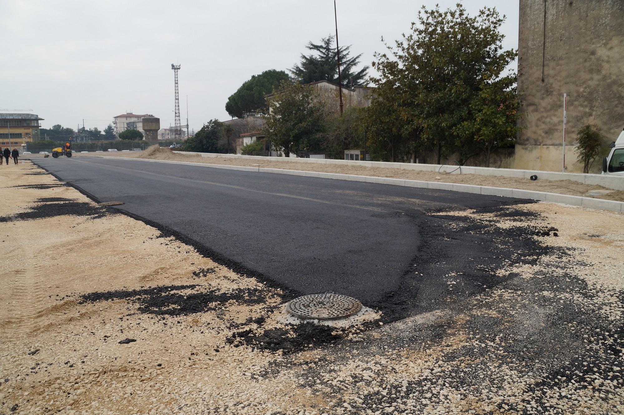 I lavori per il terminal bus alla Sesta Porta
