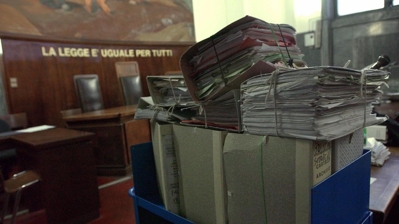 Un'aula di Tribunale
