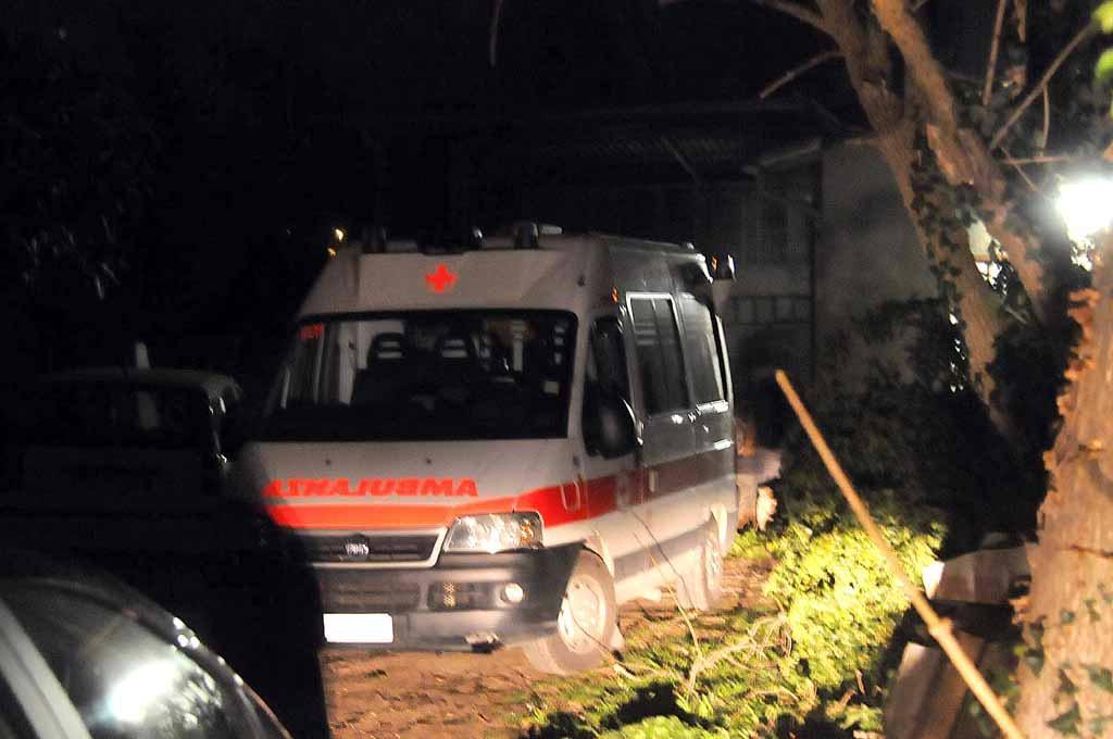 Il luogo dell'incidente costato al vita ad Augusto Angeli