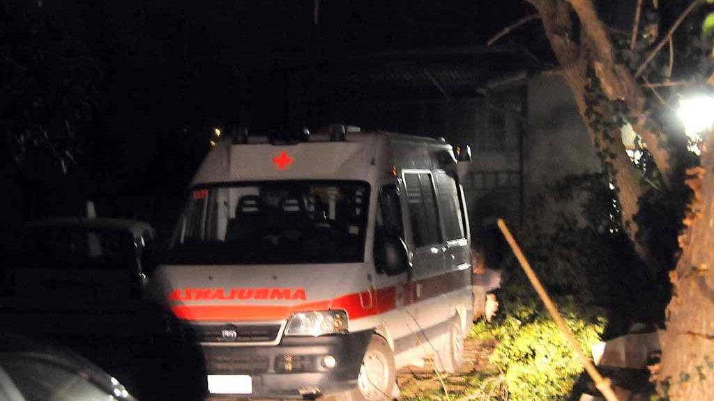 Il luogo dell'incidente costato al vita ad Augusto Angeli