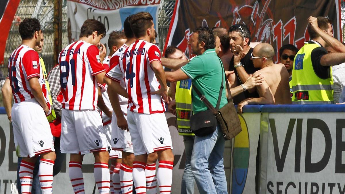 I momenti caldi di Vicenza-Empoli del 2013