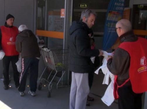 Raccolta alimentare in calo del 20 per cento 