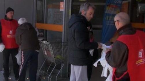Raccolta alimentare in calo del 20 per cento