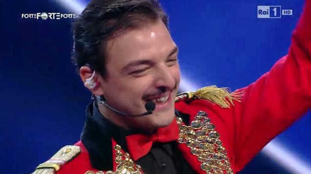 Stefano Simmaco nel programma di Rai Uno