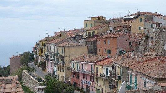 Il centro abitato di Capoliveri