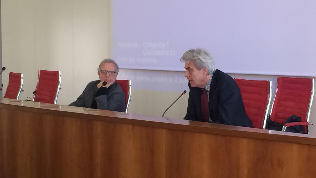 Rocco Damone (direttore dell'Asl 5) e Luigi Marroni assessore regionale alla Salute