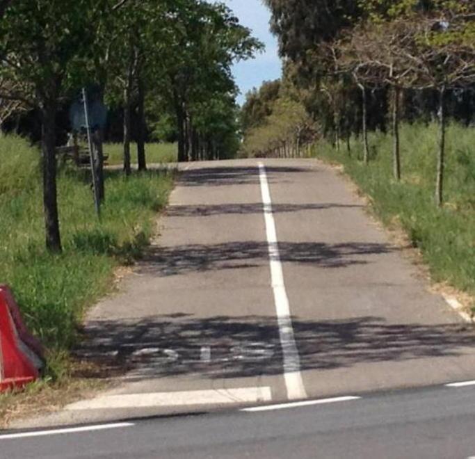 La pista ciclabile per Marina chiusa per lavori