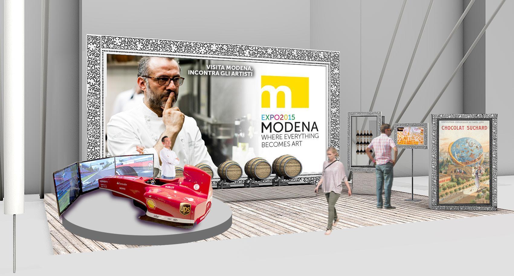 “Modena. Dove tutto diventa arte” per conquistare l'Expo 2015