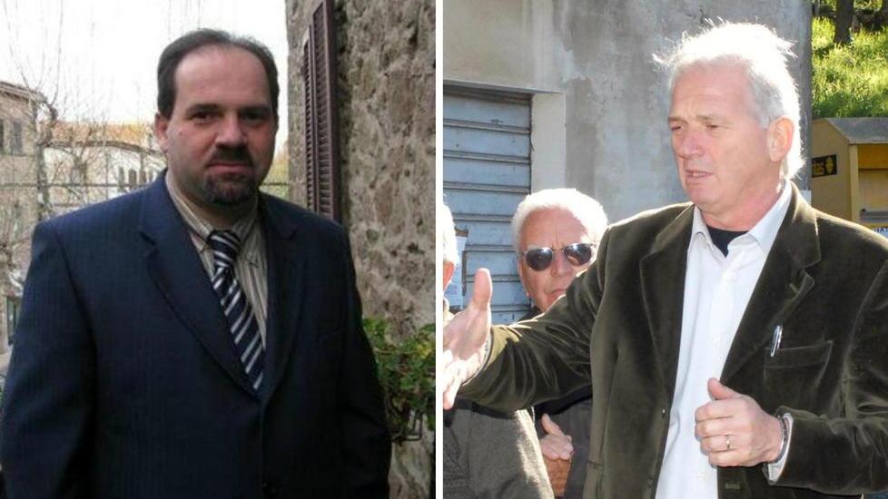 Da sinistra il sindaco Sandro Cerri e il collega di Monteverdi Carlo Giannoni