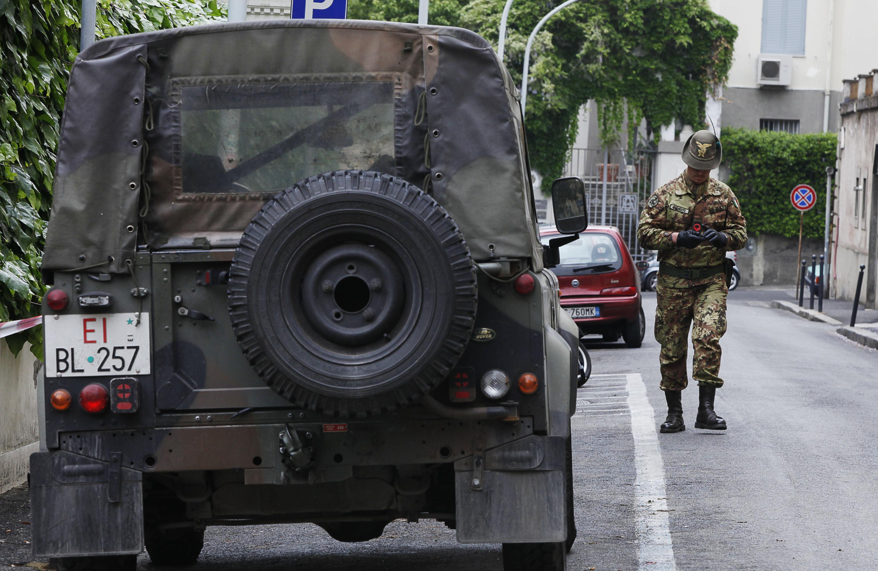 Trenta militari per i controlli antiterrorismo