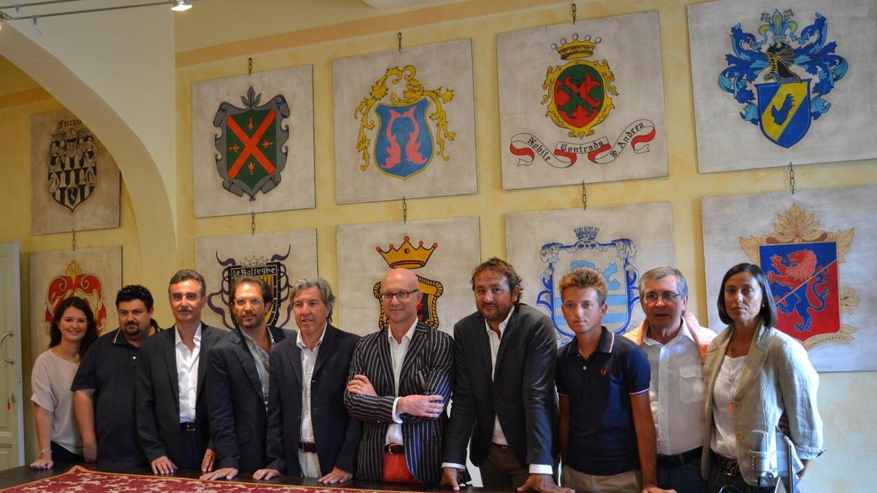 Il consiglio di amministrazione del Palio