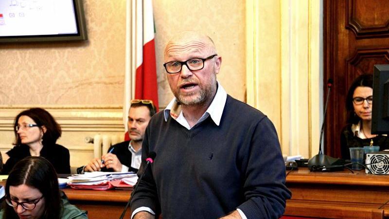 Il sindaco Fillipo Nogarin in consiglio comunale
