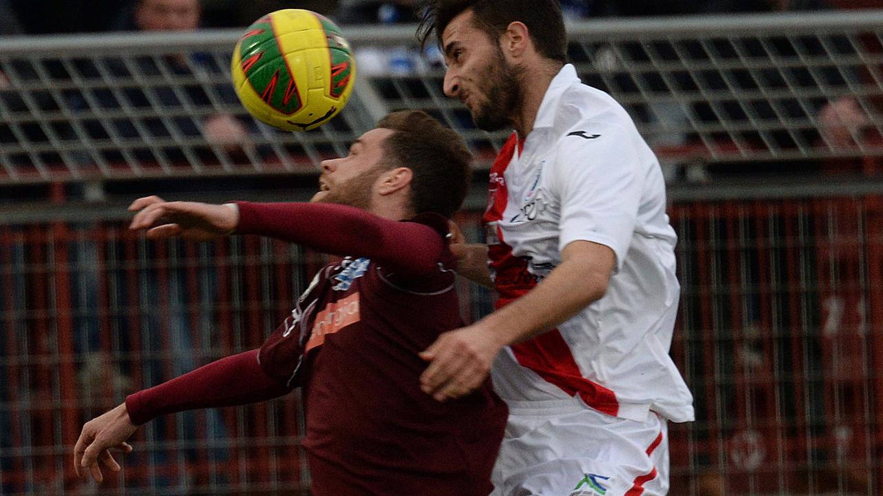 Il granata De Cenco in azione