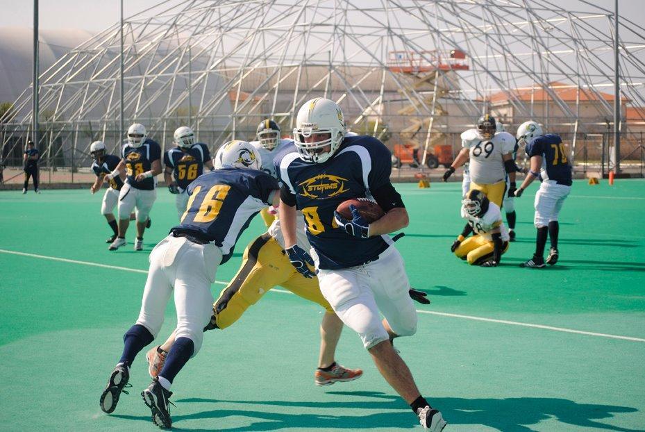 Una partita degli Storms Pisa
