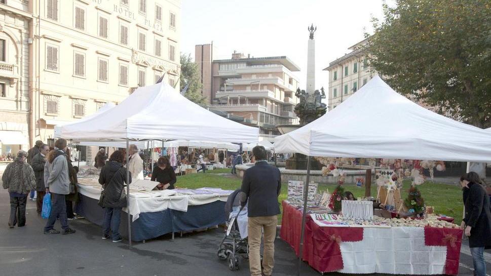 Un mercatino a Montecatini