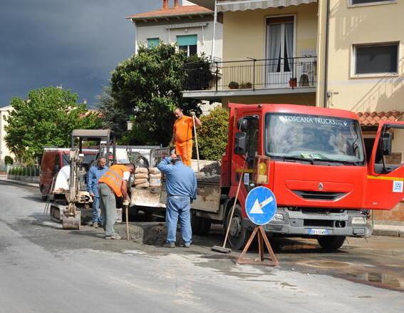 Prosegue la manutenzione della rete idrica di Acque Spa