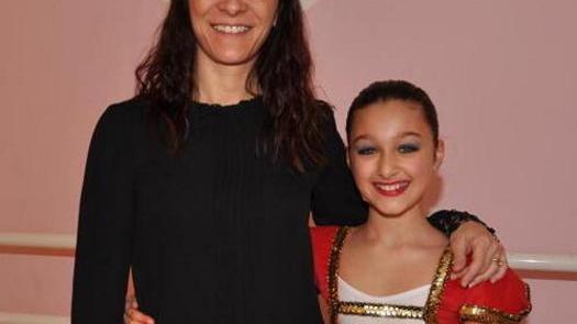 La piccola Francesca entra al Russian Ballet