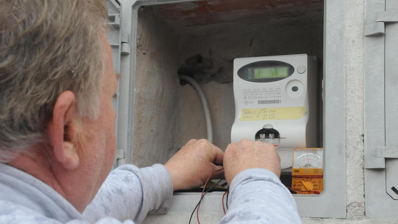 Un contatore dell'Enel