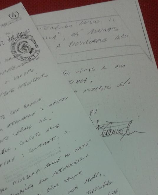 E il numero uno dell’ex municipalizzata prese carta e penna...