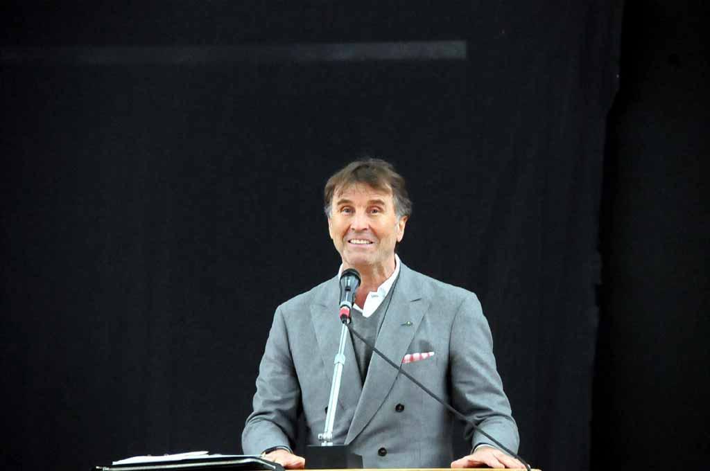 Brunello Cucinelli a Carrara Fiere (foto Cuffaro)