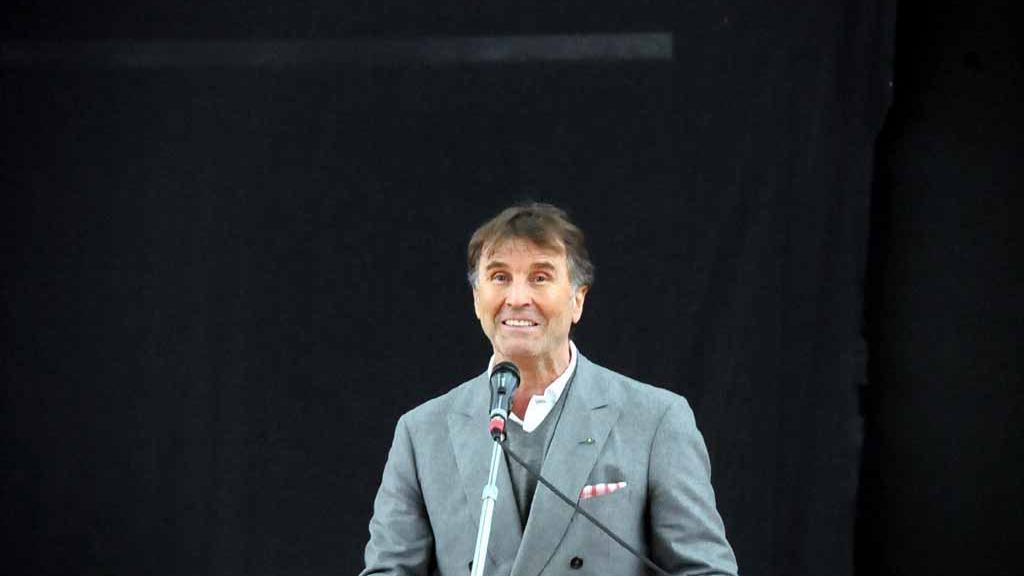 Brunello Cucinelli a Carrara Fiere (foto Cuffaro)