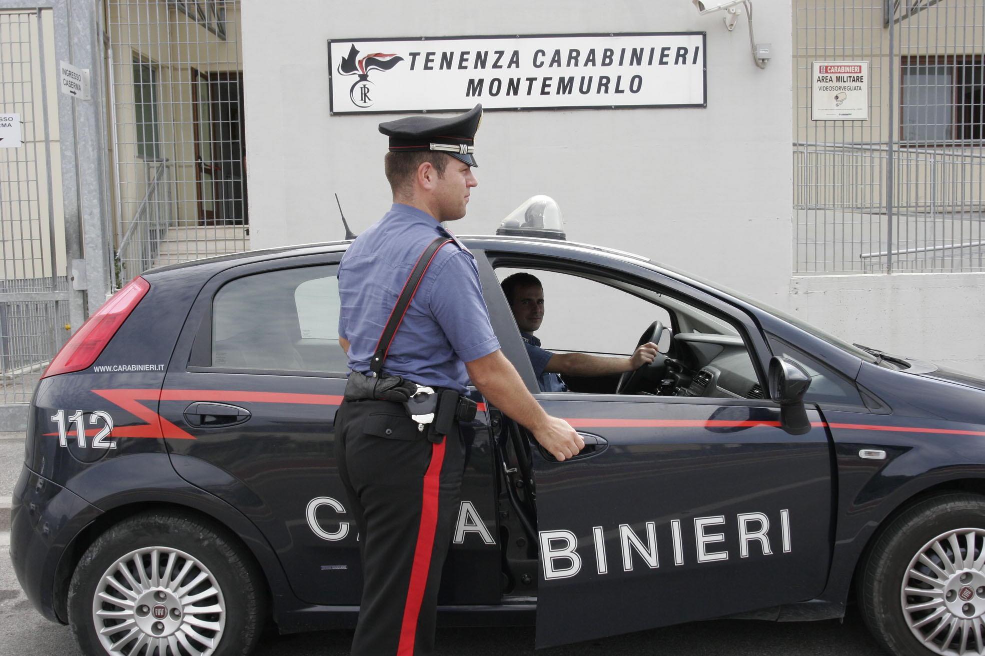 I carabinieri della Tenenza di Montemurlo