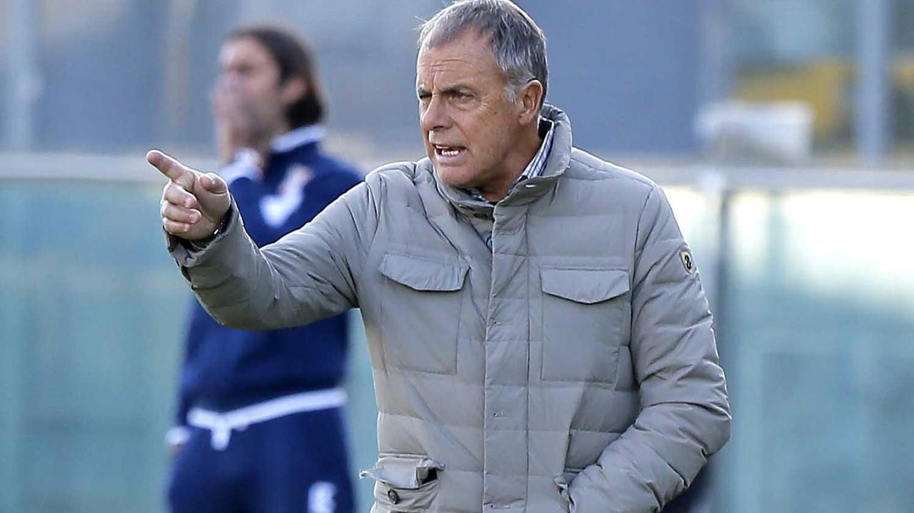 L'allenatore Piero Braglia
