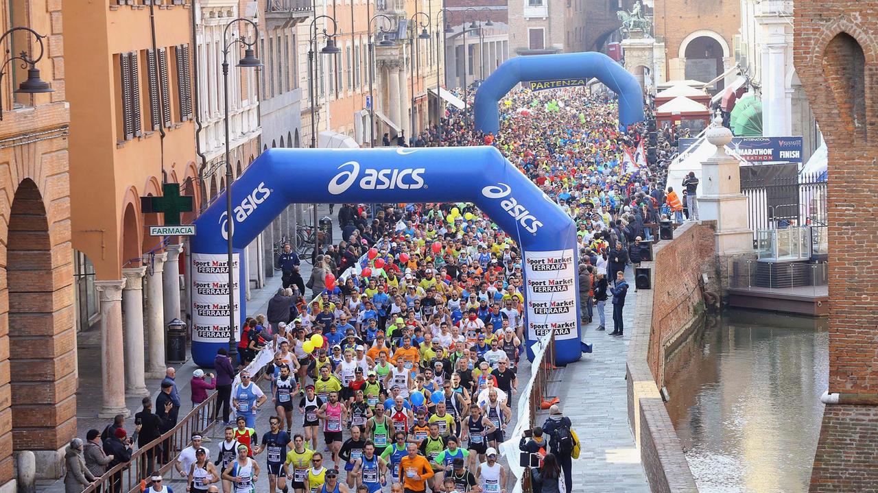 Maratona, la partenza
