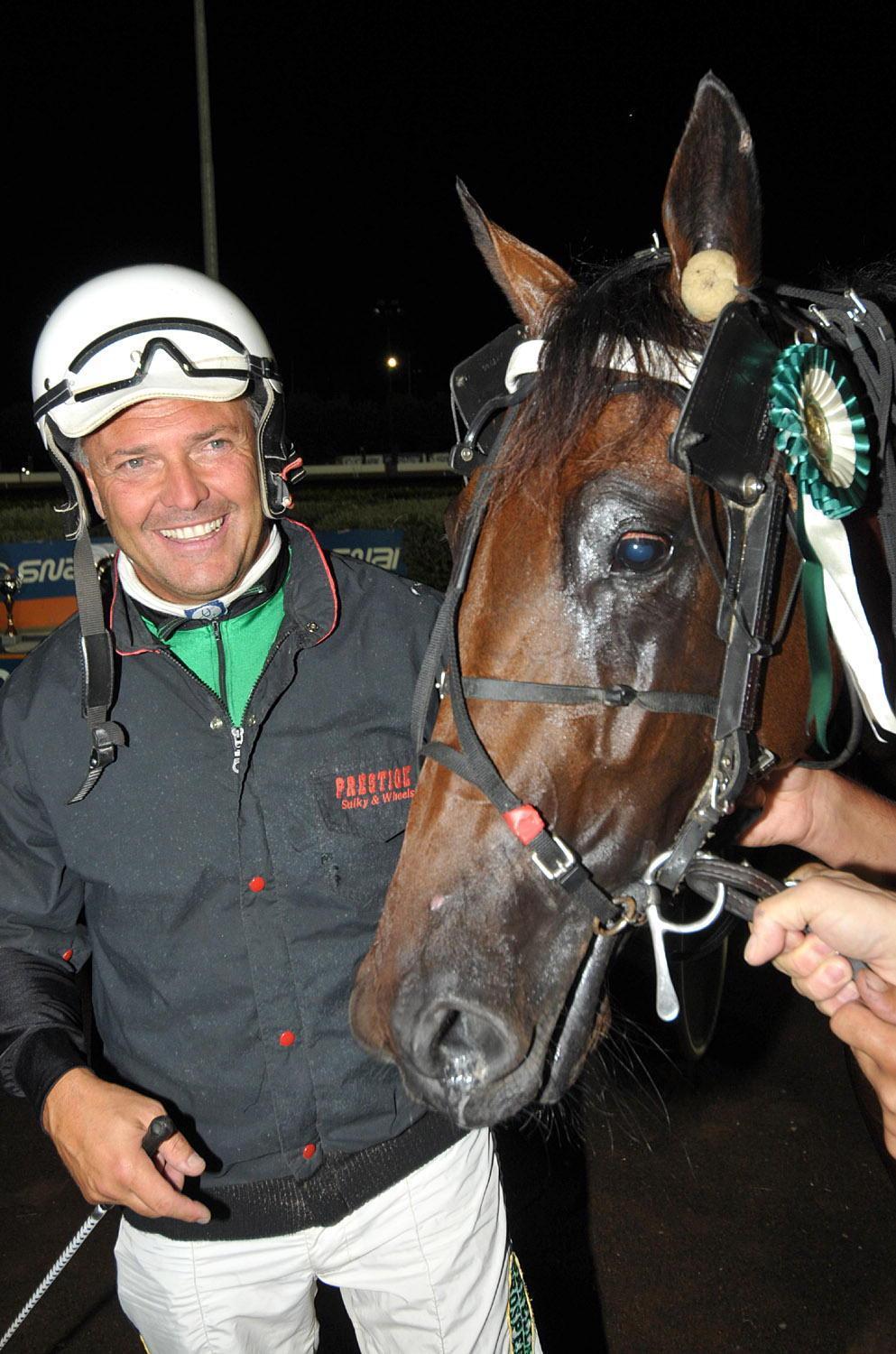 Enrico Bellei con Re Italiano Ur (Foto Rosellini)