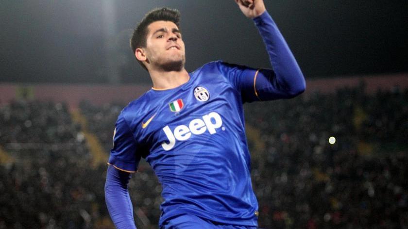 Juve spietata, Morata mata il Palermo