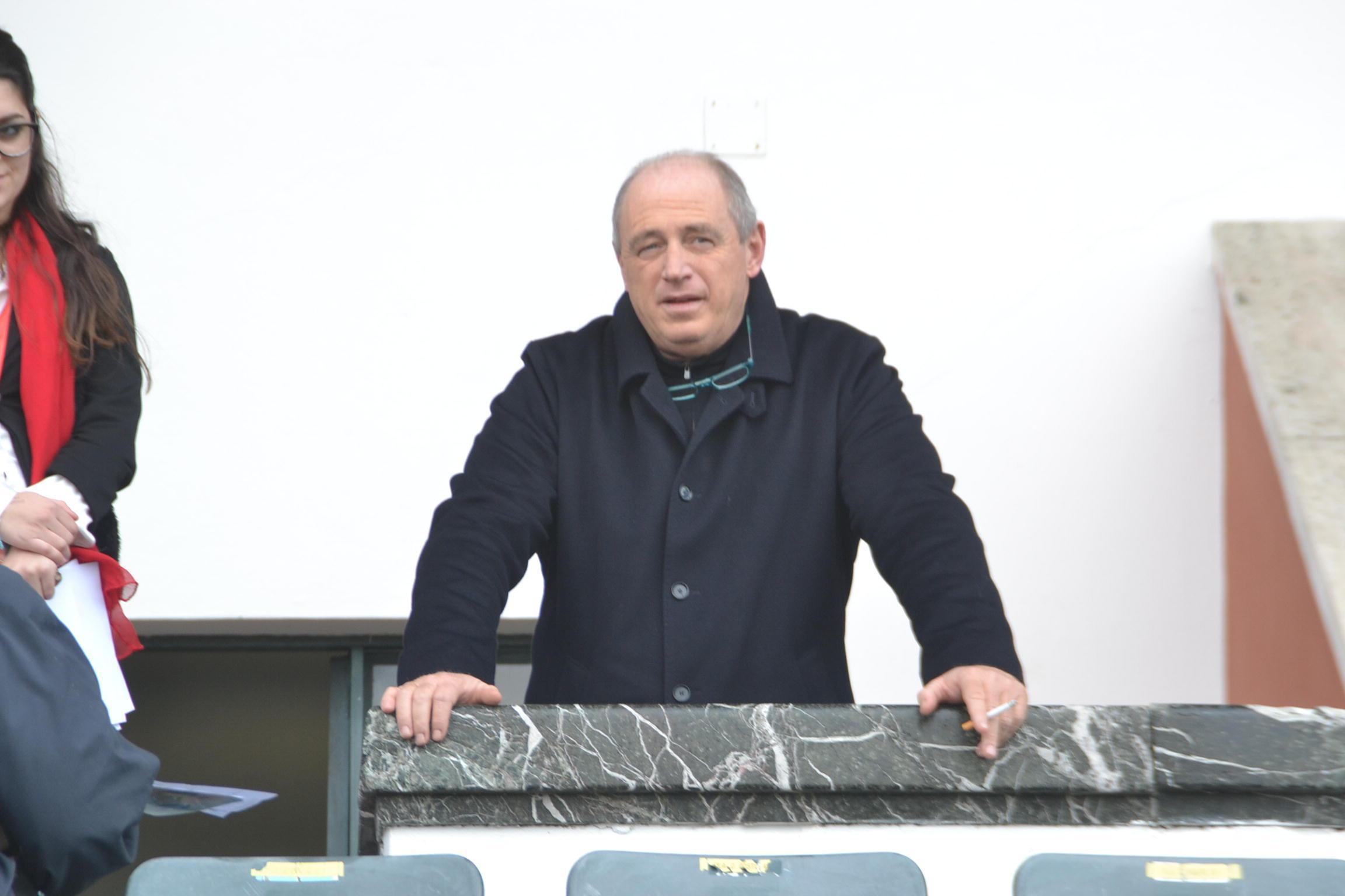 Il presidente della Lucchese, Andrea Bacci