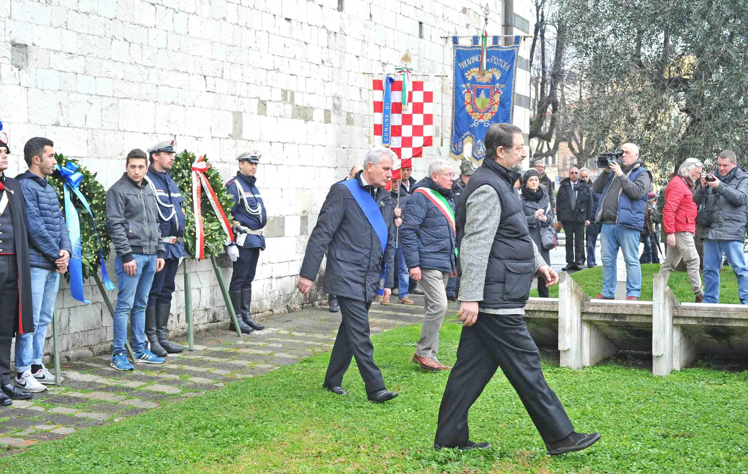 Pistoia ricorda la strage di via Fani a Roma