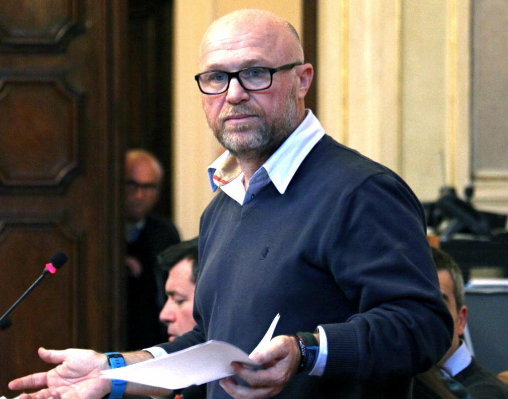 Filippo Nogarin, sindaco M5S di Livorno e presidente della commissione Anci città portuali (Marzi Pentafoto)