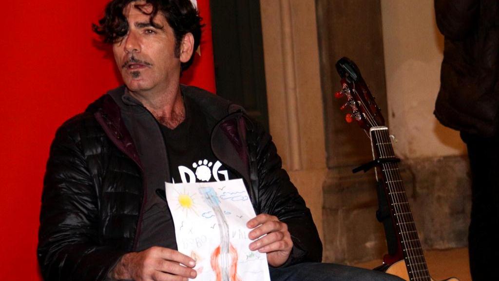 Bobo Rondelli alla Feltrinelli (Marzi Pentafoto)