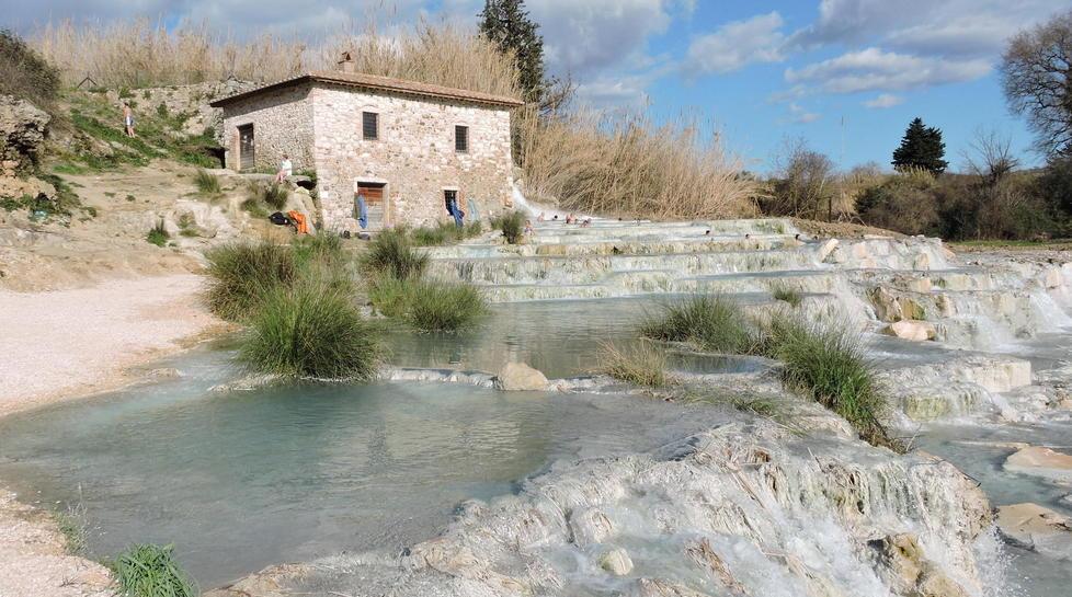 Cascatelle di Saturnia: pubblicità e accordo con le Terme