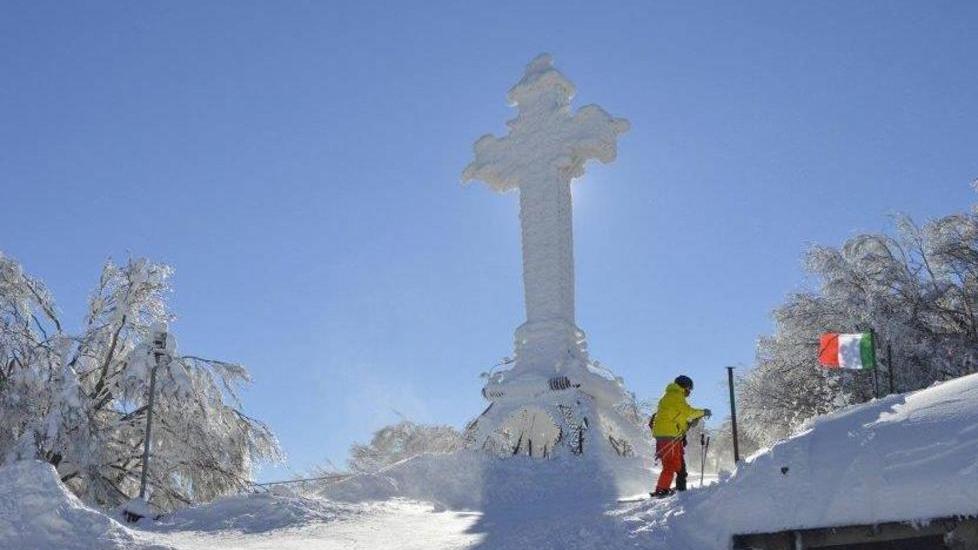 Ancora neve sull’Amiata La Pasqua si farà sugli sci