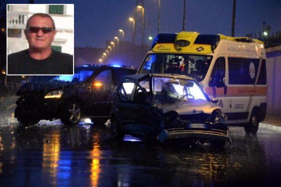 Il luogo dell'incidente e una foto di Luca Granchi (foto Silvi)