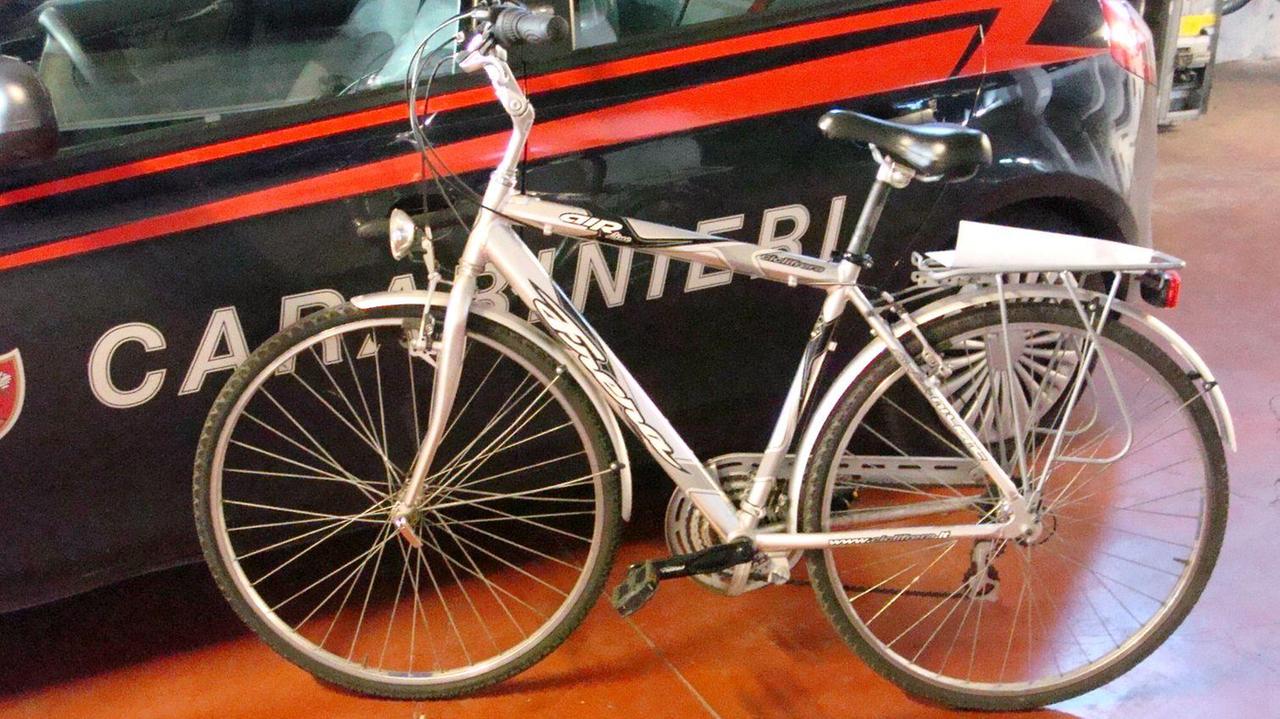 Una delle biciclette in cerca di padrone