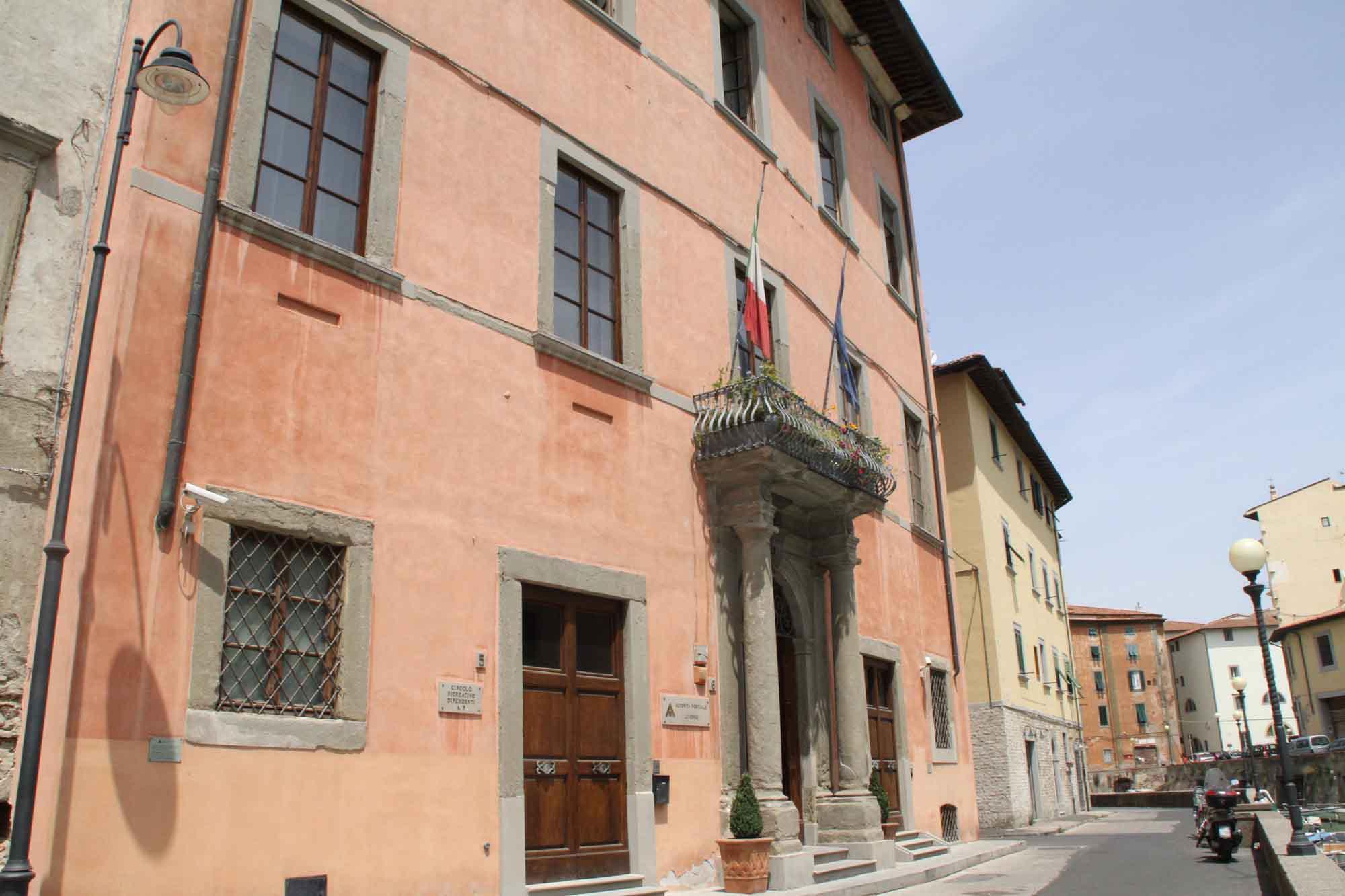 La sede dell'Authority sugli scali Rosciano