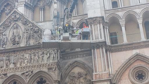 Lavori al Duomo