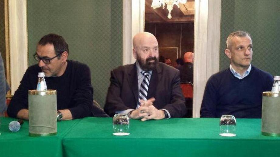 Premiati Sarri, Cappellini e Sinatti