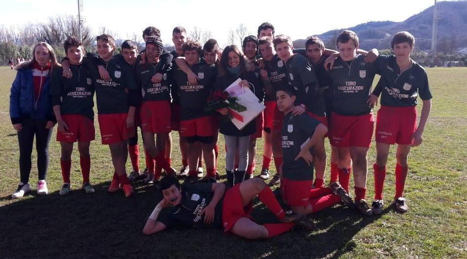 Rugby Lunigiana baby ko a Viareggio 