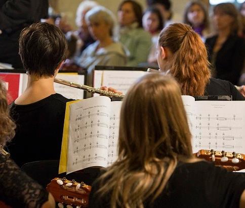 Orchestra giovanile del Frescobaldi sul palco