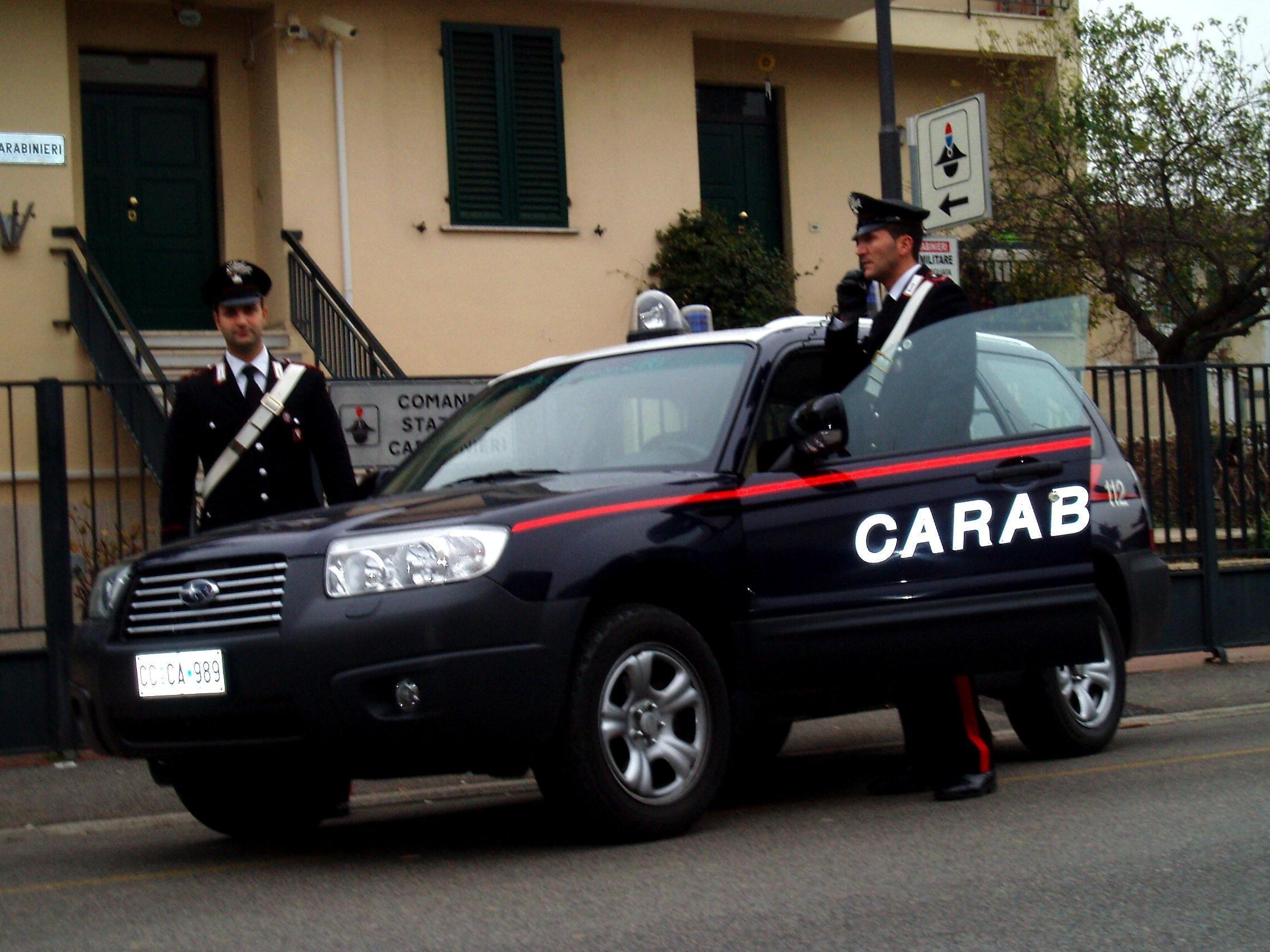 La caserma dei carabinieri di Poggio a Caiano