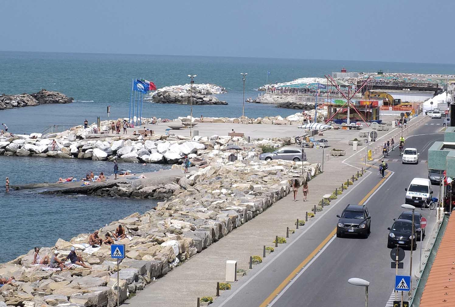 Il lungomare di Marina