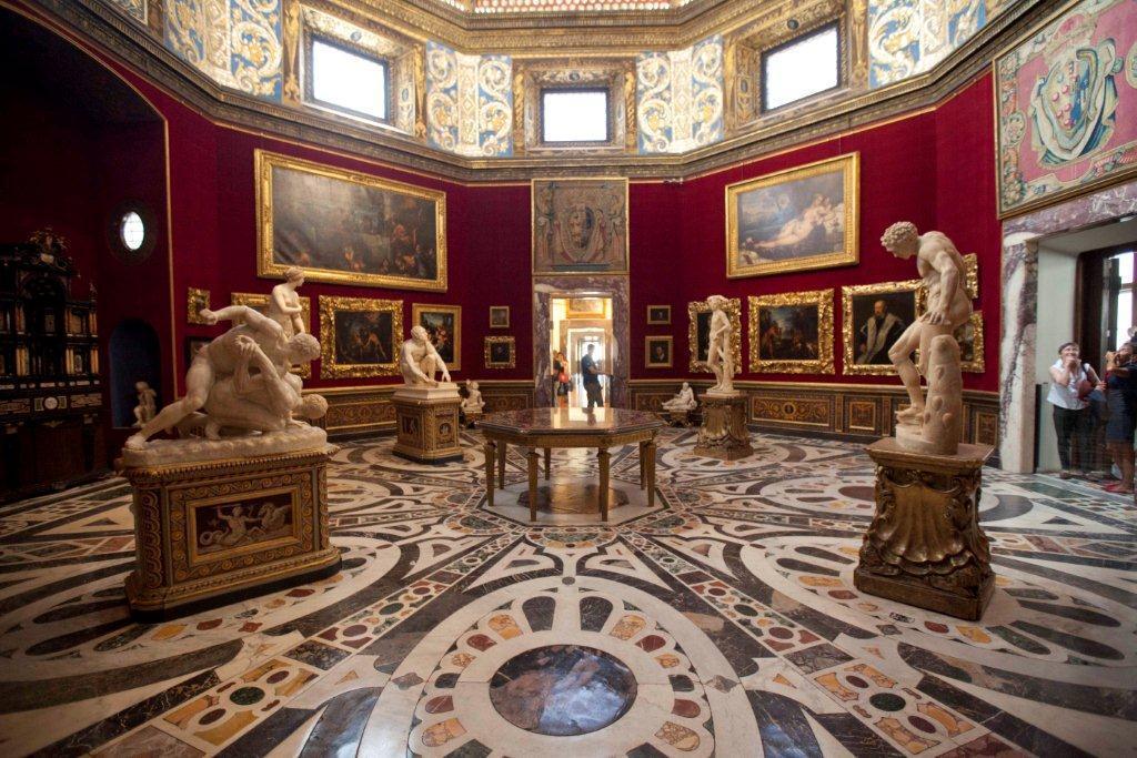 Uno scorcio degli Uffizi