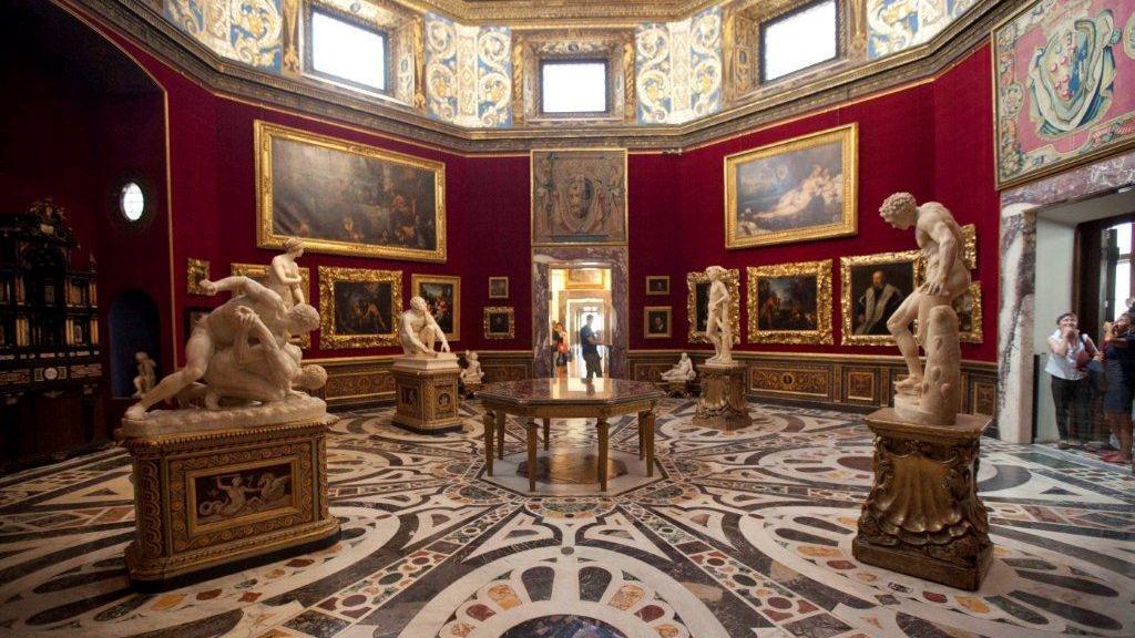 Uno scorcio degli Uffizi