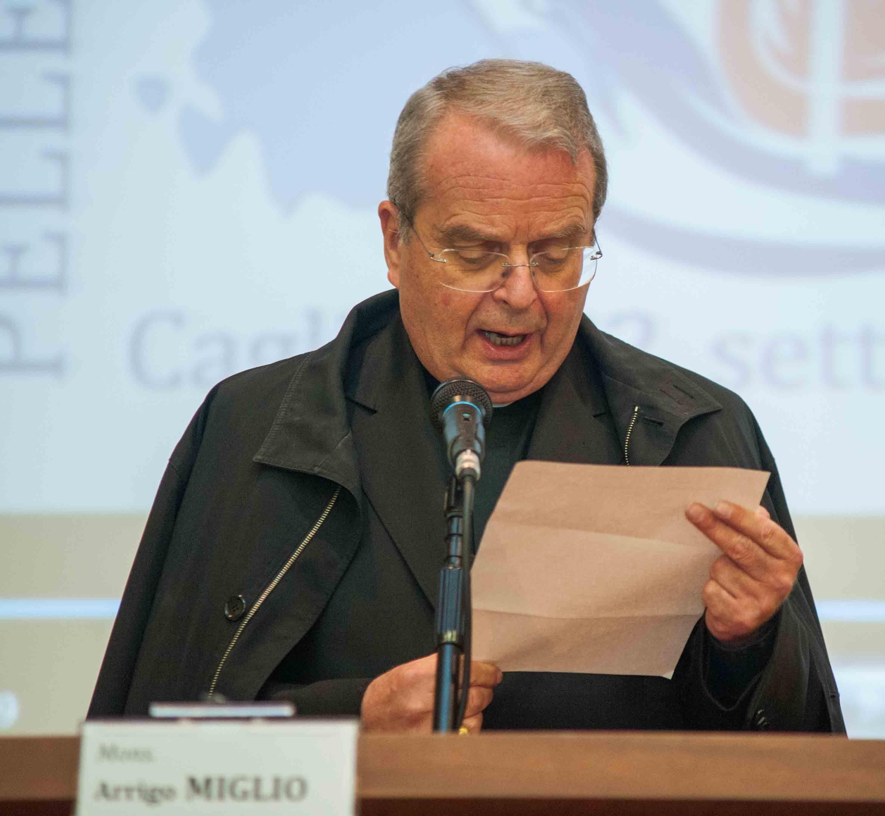 L'arcivescovo Arrigo Miglio